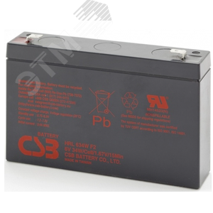 Аккумуляторная батарея CSB HRL634W F2 (HRL634W F2) - CSB