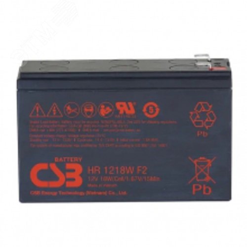 Аккумулятор HR 12В 18W (CSB HR1218W) - CSB