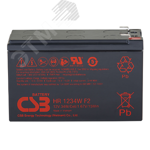Аккумулятор HR 12В 34W (CSB HR1234W) - CSB