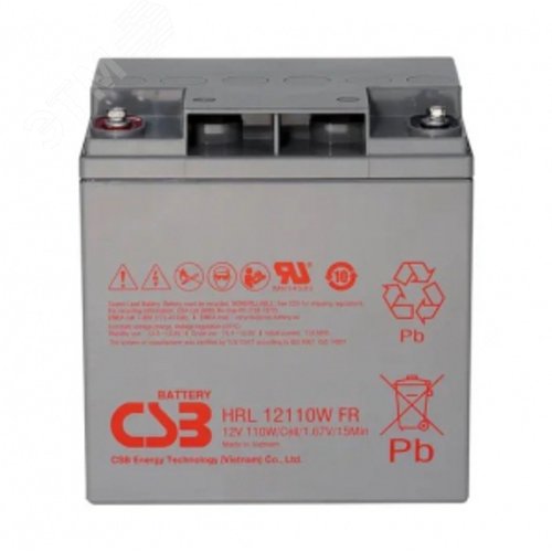 Аккумулятор HRL 12В 110W (CSB HRL12110W) - CSB