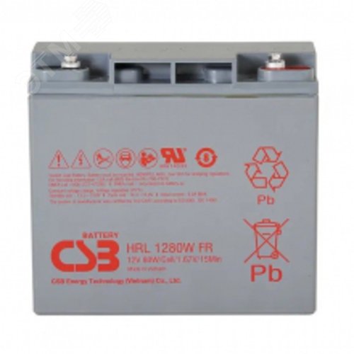 Аккумуляторная батарея CSB HRL1280W FR (HRL1280W FR) - CSB