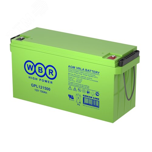Аккумуляторная батарея WBR GPL121500 (GPL121500) - фото 2