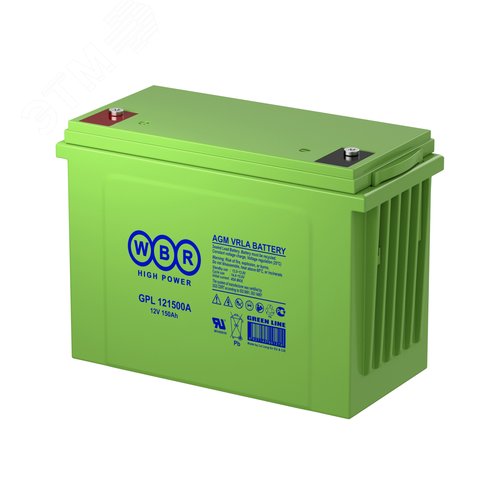 Аккумуляторная батарея WBR GPL121500A (GPL121500A) - фото 2