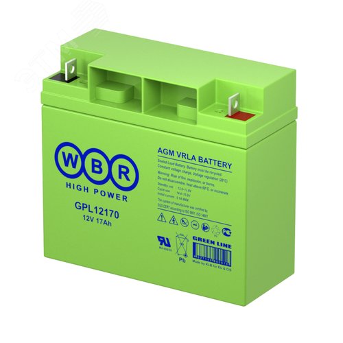 Аккумуляторная батарея WBR GPL12170/GPL12180 (GPL12170/GPL12180) - фото 2