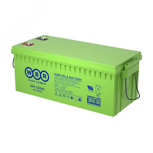 Аккумуляторная батарея WBR GPL122000 (GPL122000) - фото 2