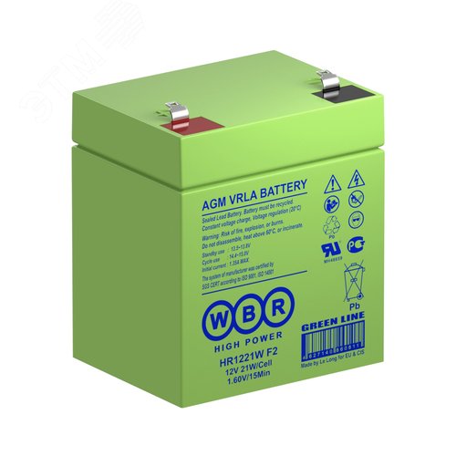 Аккумуляторная батарея WBR HR1221W F2 (HR1221W F2) - WBR