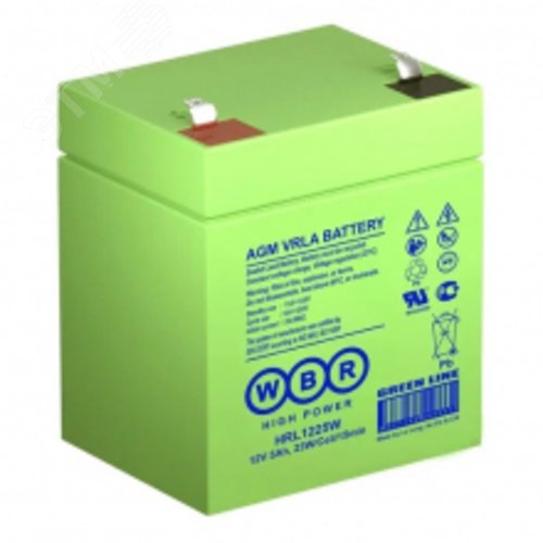 Аккумуляторная батарея WBR HRL1225W - WBR