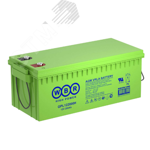 Аккумуляторная батарея WBR GPL122000H (GPL122000H) - WBR