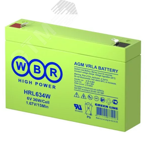 Аккумуляторная батарея WBR HRL634W - WBR