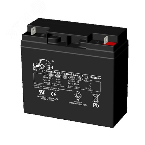 Аккумулятор DJW 12В 18Ач (DJW12-18) - Leoch Battery