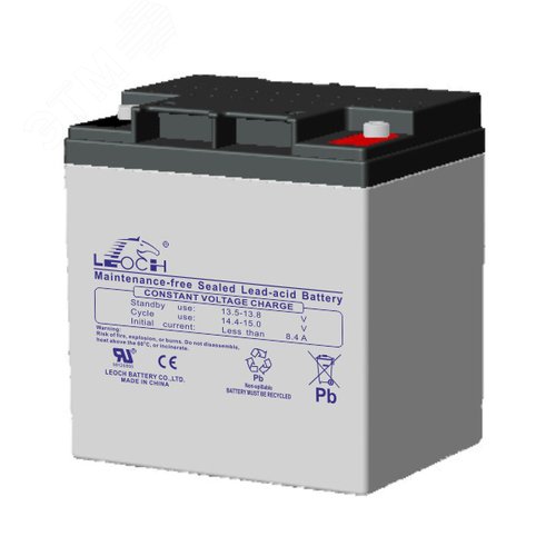Аккумулятор DJW 12В 28Ач (DJW12-28Н) - Leoch Battery