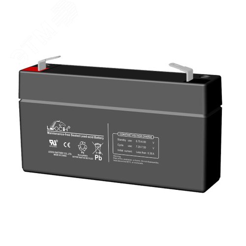 Аккумулятор DJW 6В 1.3Ач (DJW6-1.3) - Leoch Battery