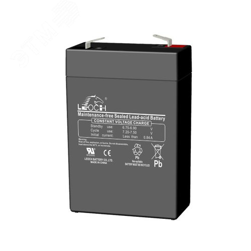 Аккумулятор DJW 6В 2,8Ач (DJW6-2.8) - Leoch Battery