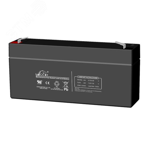 Аккумулятор DJW 6В 3,2Ач (DJW6-3.2) - Leoch Battery