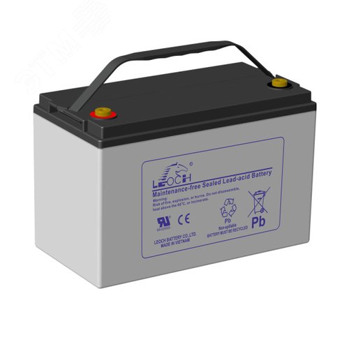 Аккумулятор DJM 12В 90Ач (DJM1290Н) - Leoch Battery
