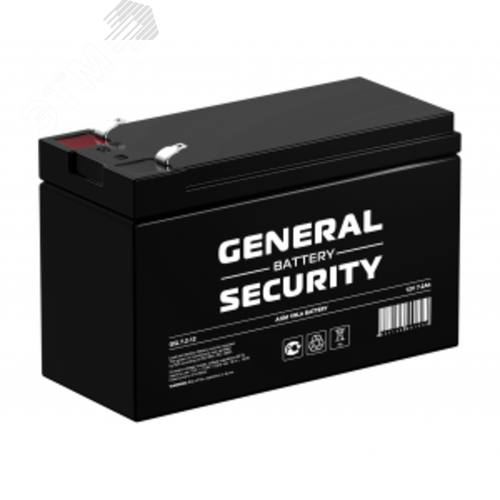 Аккумуляторная батарея General Security GSL7.2-12 F2 (GSL7.2-12 F2) - General Security