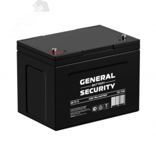 Аккумуляторная батарея General Security GSL75-12Н (GSL75-12Н) - General Security
