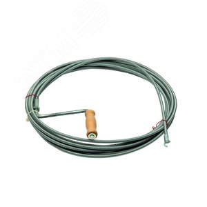 Трос для прочистки труб двойной 10 м (992995) - Brinko