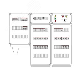 Щит управления электрообогревом DEVIbox HS 21x1700 D316 (в комплекте с терморегулятором и датчиком т - DEVIbox