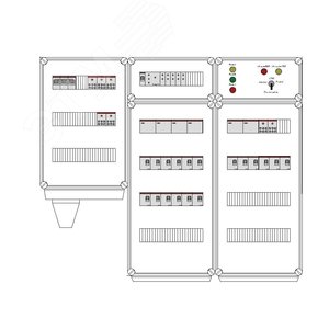 Щит управления электрообогревом DEVIbox HS 18x2700 D316 (в комплекте с терморегулятором и датчиком температуры) (DBS094) - DEVIbox