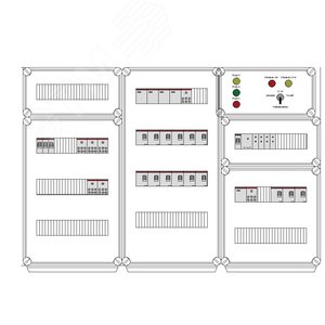 Щит управления электрообогревом DEVIbox HS 15x1700 D330 (в комплекте с терморегулятором и датчиком температуры) (DBS117) - DEVIbox