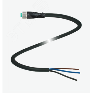 Кабель с разъeмом V3-GM-BK20M-PUR-U (240799-0016) - Pepperl+Fuchs
