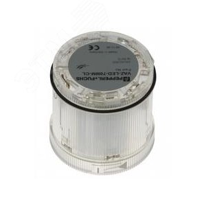 Элемент сигнальной колонны VAZ-LED-70MM-CL - Pepperl+Fuchs