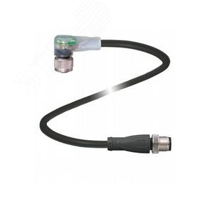 Кабель с разъемом V15-W-E8-BK0,3M-PUR-A-V15-G - Pepperl+Fuchs