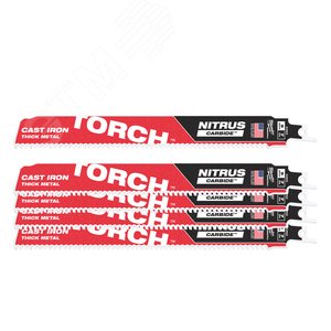 Полотно для сабельной пилы THE TORCH NITRUS 230 TCT (5шт) (48005562) - Milwaukee