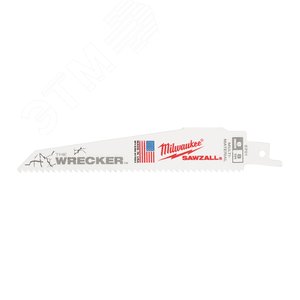 Полотно для сабельной пилы The WRECKER 150х3.2 (5шт) (48005701) - Milwaukee