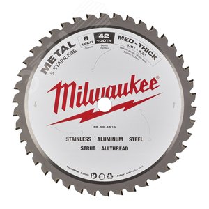 Диск пильный по металлу 203х16 Z42 (48404515) - Milwaukee