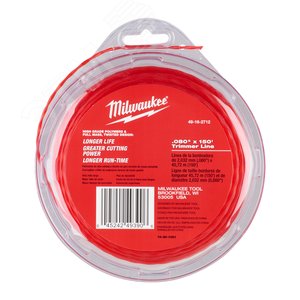 Леска для триммера 2 мм х 45 м - Milwaukee