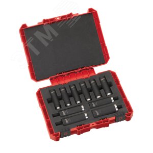 Набор головок SHOCKWAVE 1/2 SKT (10 предметов) (4932352861) - Milwaukee