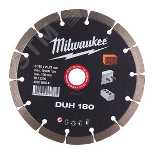 Диск алмазный DUH 180 (4932399541) - Milwaukee