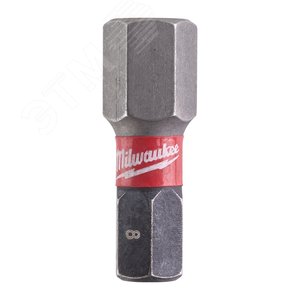 Насадка SHOCKWAVE Hex8 25 мм (2шт) (4932430898) - Milwaukee