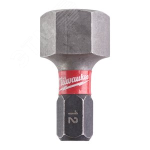 Насадка SHOCKWAVE Hex12 25 мм (2шт) (4932430900) - Milwaukee