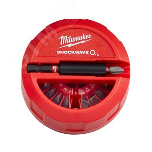 Набор бит SHOCKWAVE (15шт) (дисплей 10шт) (4932430904) - Milwaukee