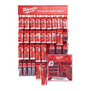 Дисплей SHOCKWAVE RED RACK (4932451317) - Milwaukee