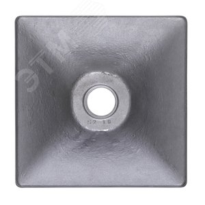 Насадка трамбовочная 200x200 мм для хвостовика HEX 28 мм - Milwaukee