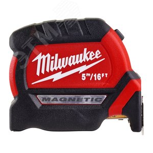 Рулетка магнитная GEN III 5м-16фт / ширина 27мм (4932464602) - Milwaukee