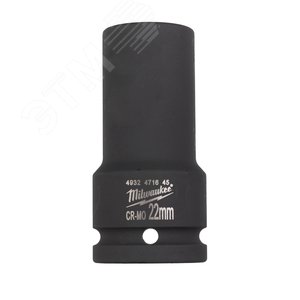 Головка SHOCKWAVE 3/4 22 мм удлиненная (4932471645) - Milwaukee