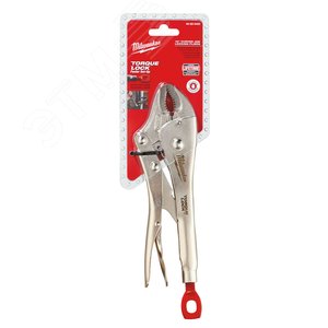 Ручной инструмент зажим 10'' TORQUE LOCK закругленные губки - Milwaukee