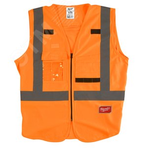 Жилет сигнальный оранжевый - 2XL/3XL - Milwaukee