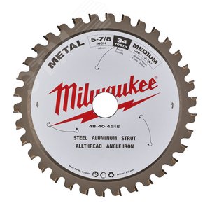 Диск пильный для циркулярной пилы по металлу 150x20x1.6x34 (4932479554) - Milwaukee