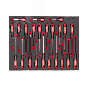 Ложемент с трехгранными отвертками - 23 предметов (4932479830) - Milwaukee