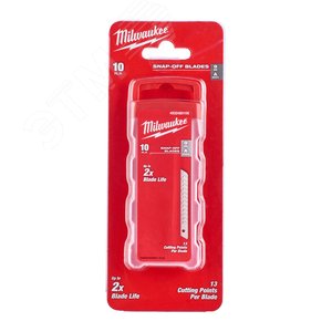 Лезвия сменные сегментированные 9 мм (упаковка - 10 шт.) (4932480106) - Milwaukee