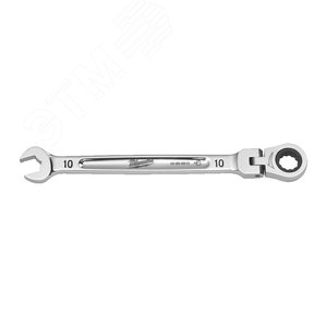 Ключ комбинированный MAX BITE с трещоткой и шарниром - 10 мм (4932480183) - Milwaukee