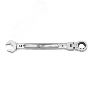 Ключ комбинированный MAX BITE с трещоткой и шарниром - 14 мм (4932480187) - Milwaukee