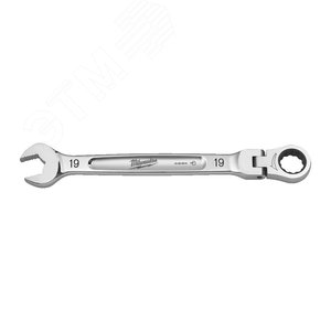 Ключ комбинированный MAX BITE с трещоткой и шарниром - 19 мм (4932480192) - Milwaukee