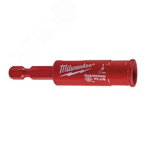 Сверло корончатое Diamond Plus 12 мм (49560511) - Milwaukee